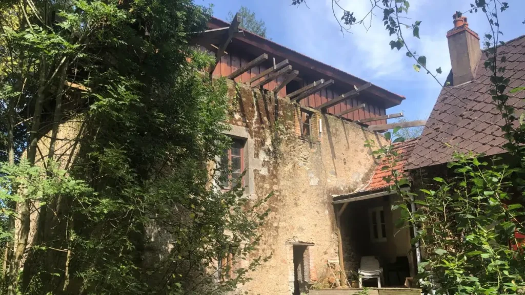 Frans huis in verbouwing